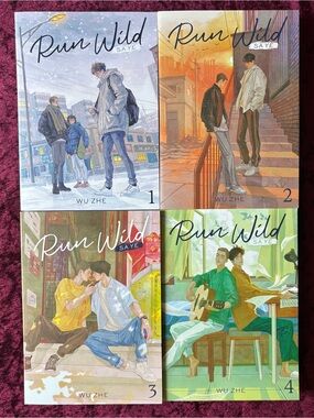 Run Wild Volumes 1-4 Danmei Novel Set